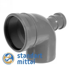 Отвод канализационный 50х90гр ПП