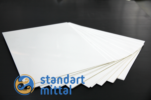 Поливинилиденфторидный экструдированный лист 12х1000х2000 мм в Астане и по всему Казахстану в Астане и по всему Казахстану