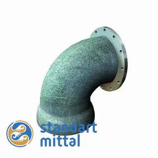 Колено раструб - фланец чугунное 100 мм УРФ в Астане и по всему Казахстану в Астане и по всему Казахстану