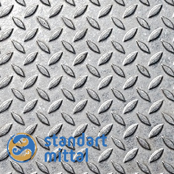 Лист рифлёный квинтет 1,5x2000x3000 2СП ГОСТ 8568 - 77 в Астане и по всему Казахстану в Астане и по всему Казахстану