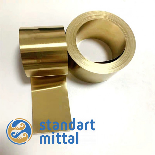 Лента латунная Л70 0,1 мм в Астане и по всему Казахстану в Астане и по всему Казахстану