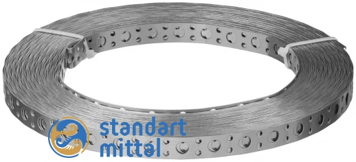 Оцинкованная перфорированная лента 20 0.25 20х0,25 08кп ГОСТ 3560-73 в Астане и по всему Казахстану в Астане и по всему Казахстану