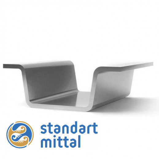 Корытный профиль 120х80х57х7 мм Ст6пс оцинкованный в Астане и по всему Казахстану в Астане и по всему Казахстану