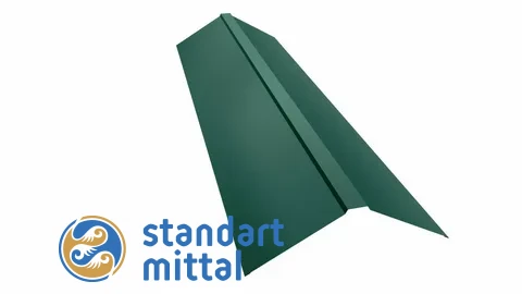 Конек крыши фигурный 150х150 мм в Астане и по всему Казахстану в Астане и по всему Казахстану