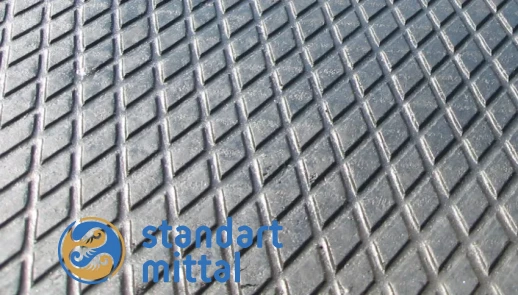 Лист рифлёный ромбический 1,5x1500x1500 2СП ГОСТ 8568 - 77 в Астане и по всему Казахстану в Астане и по всему Казахстану