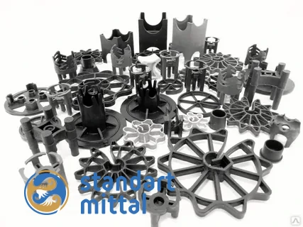 Фиксатор для арматуры пластиковый Прищепка 6-14х25 в Астане и по всему Казахстану в Астане и по всему Казахстану