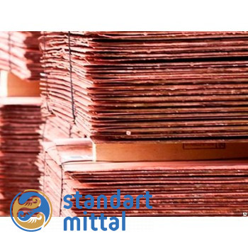 Анод медный 2х1000 мм М1у в Астане и по всему Казахстану в Астане и по всему Казахстану