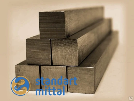 Бронзовый квадрат 5х5 мм БрБ2 в Астане и по всему Казахстану в Астане и по всему Казахстану