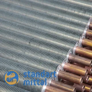 Оребренная биметаллическая труба 08Х14МФ 45х3х1х12х15 мм в Астане и по всему Казахстану в Астане и по всему Казахстану