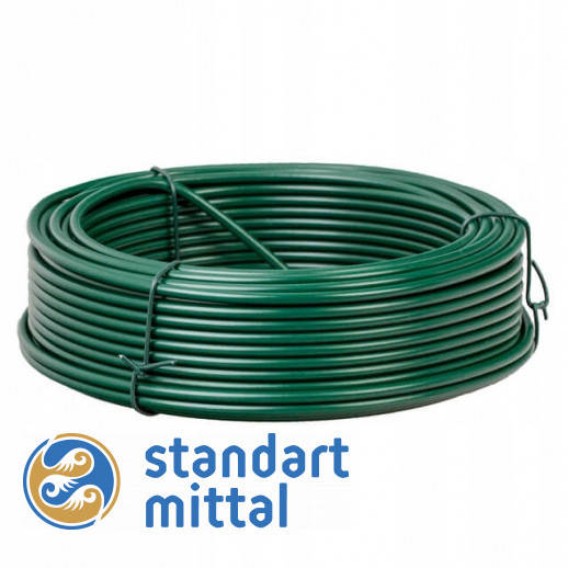 Проволока с полимерным покрытием 0.3 Полиэфир ГОСТ Р 58076-2018 в Астане и по всему Казахстану в Астане и по всему Казахстану