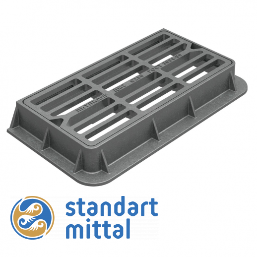 Дождеприемник чугунный 915x570 мм ДБ2 в Астане и по всему Казахстану в Астане и по всему Казахстану