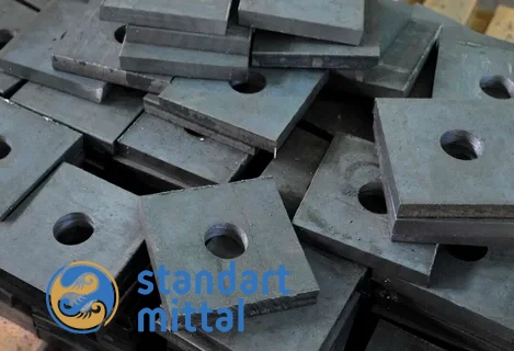 Анкерная плита 90x100x360x50 ст3пс2 ГОСТ 24379.1-80 в Астане и по всему Казахстану в Астане и по всему Казахстану