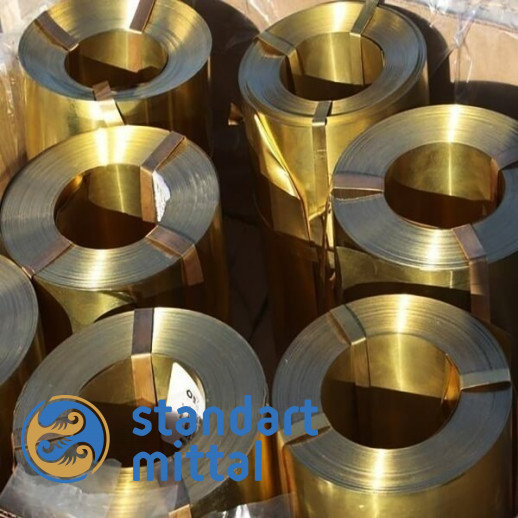 Бронзовая лента 0,1х130 мм БрКМц3-1 в Астане и по всему Казахстану в Астане и по всему Казахстану