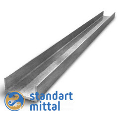 Швеллер гнутый неравнополочный 80х50х25х3 мм 20кп